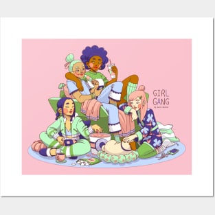 Girl Gang Slumber Party Posters and Art